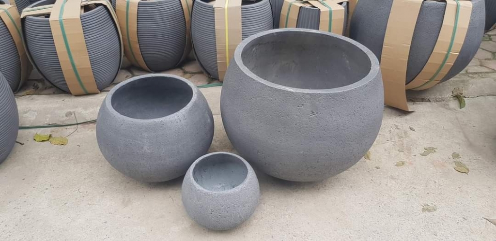 Chậu xi măng