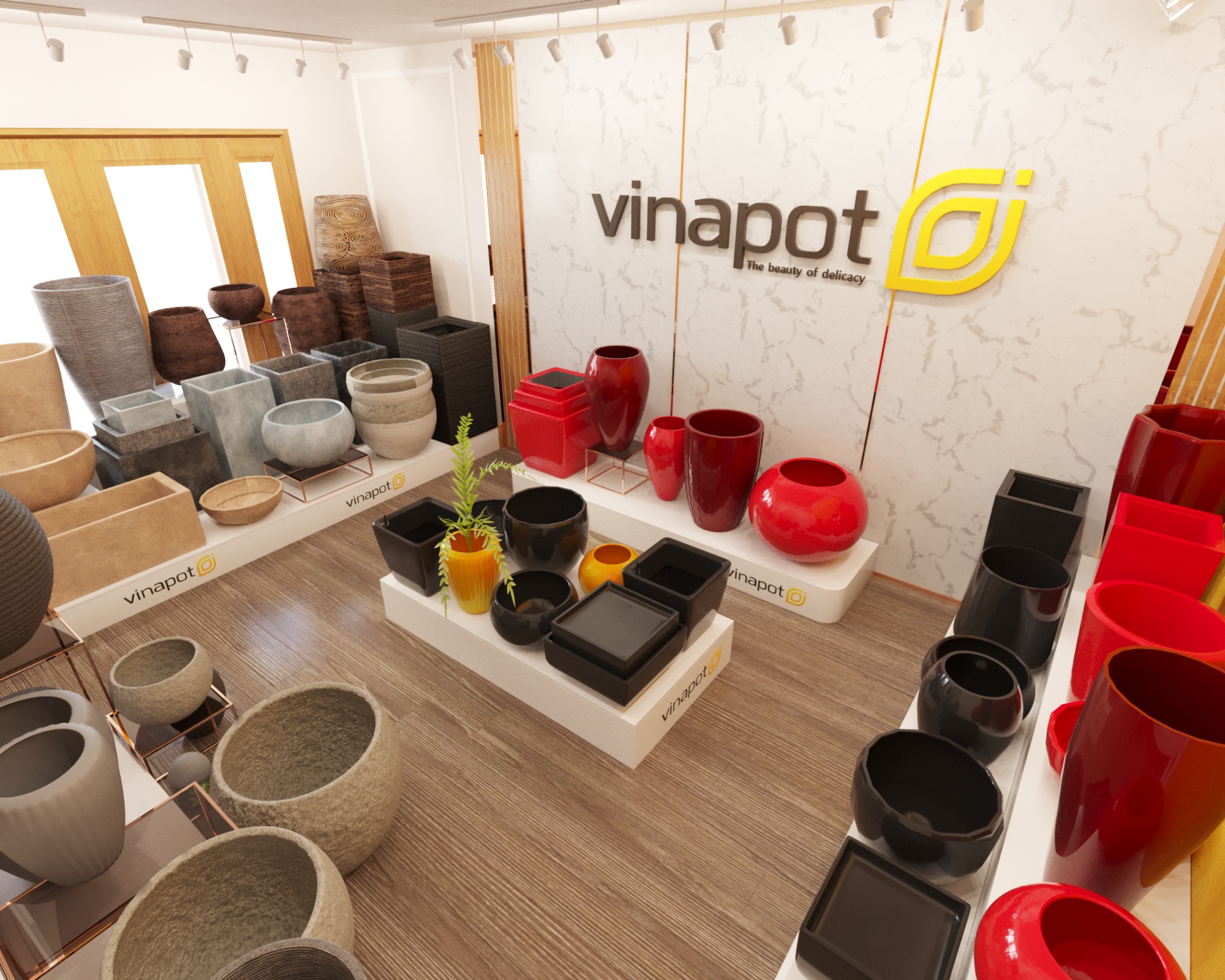 Thiết kế không gian tầng 2